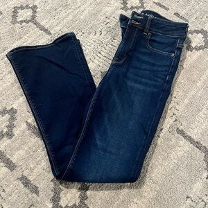 American Eagle Outfitters Dark Indigo Flare Jeans